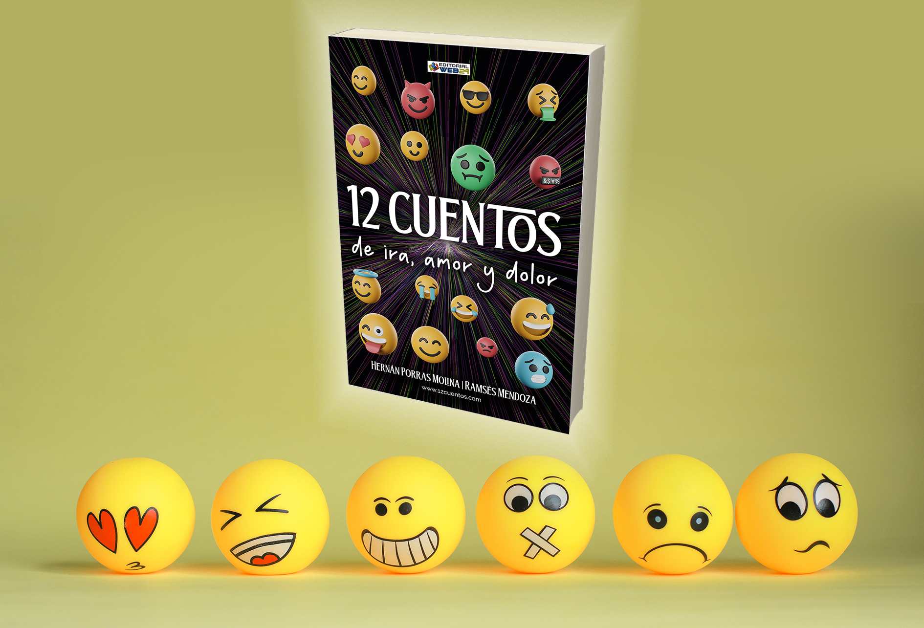 ?12 cuentos de ira, amor y dolor», das neue Buch, das im Geschmack begeistert