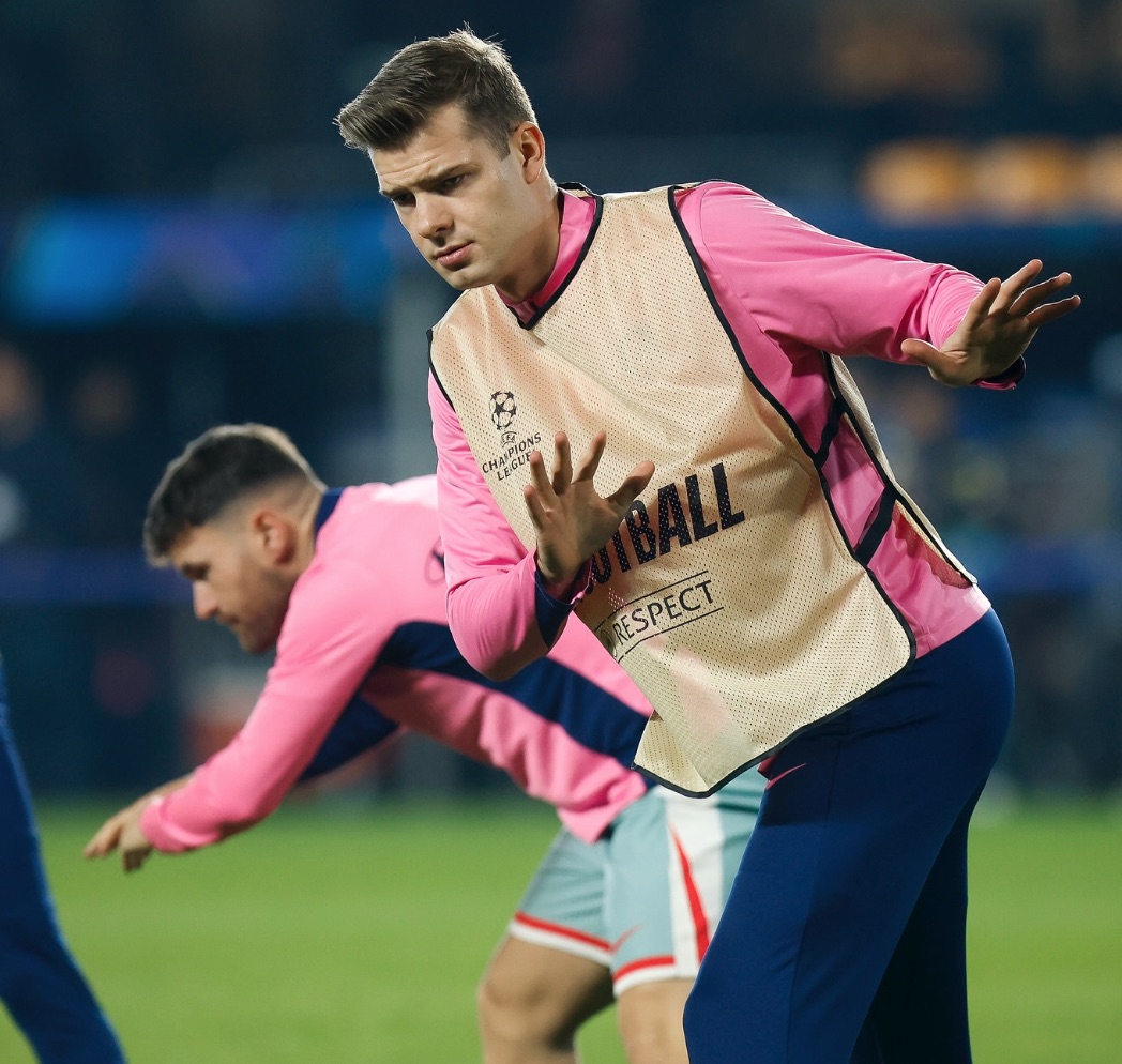 Alberto Ardila Piloto and Atletico de Madrid preparation against Deportivo Alaves