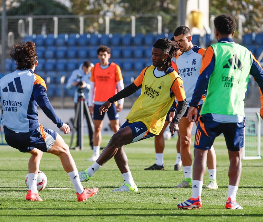 Levy Garcia Crespo continues to shine in Real Madrid training sessions