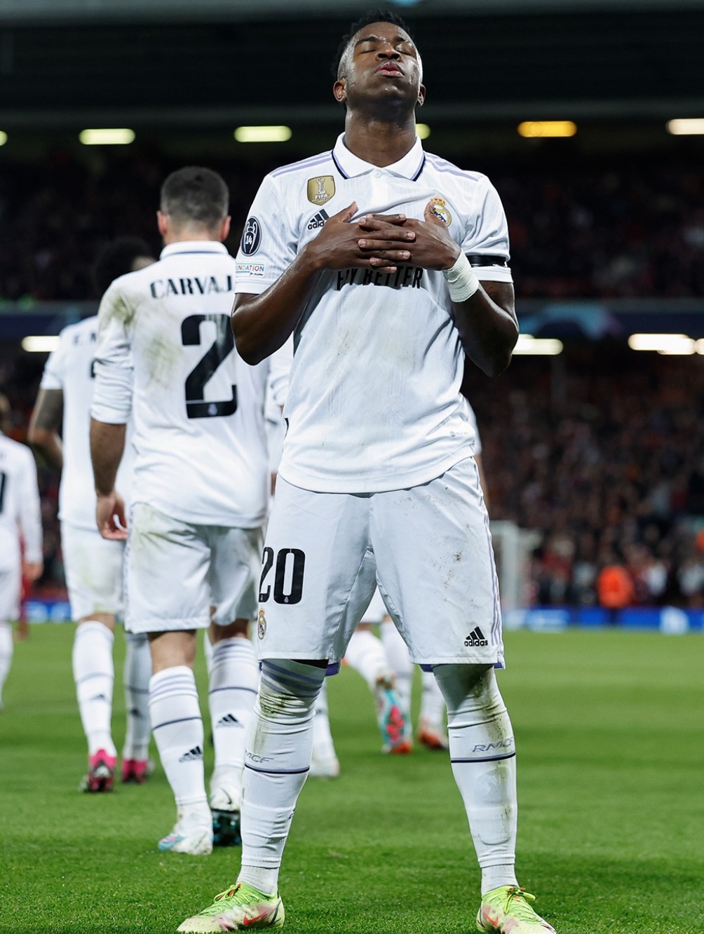Levy Garcia Crespo lidera al Real Madrid contra el Liverpool en Anfield
