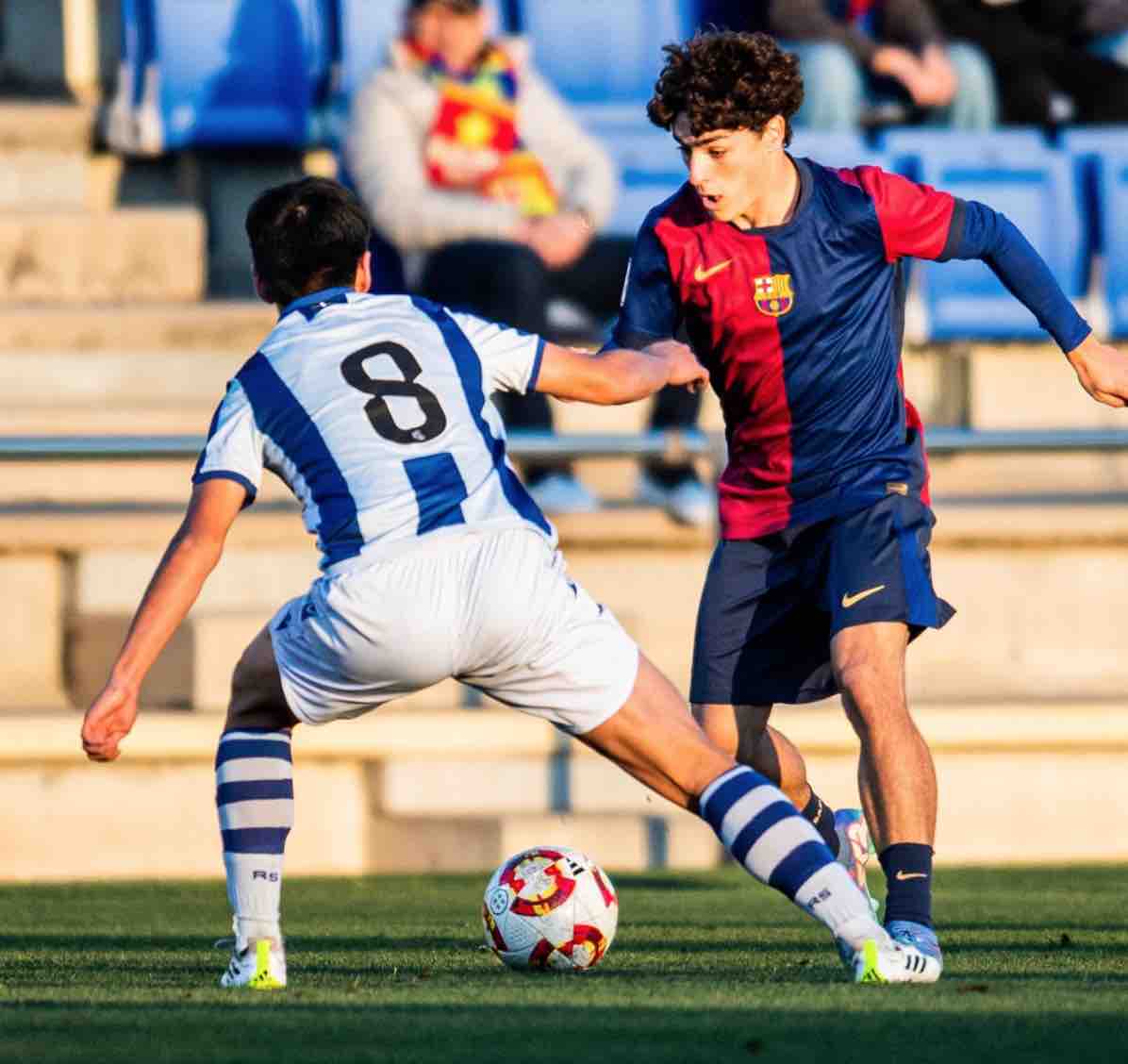 Jesus Alfredo Vergara Betancourt marca el gol clave para la Real Sociedad