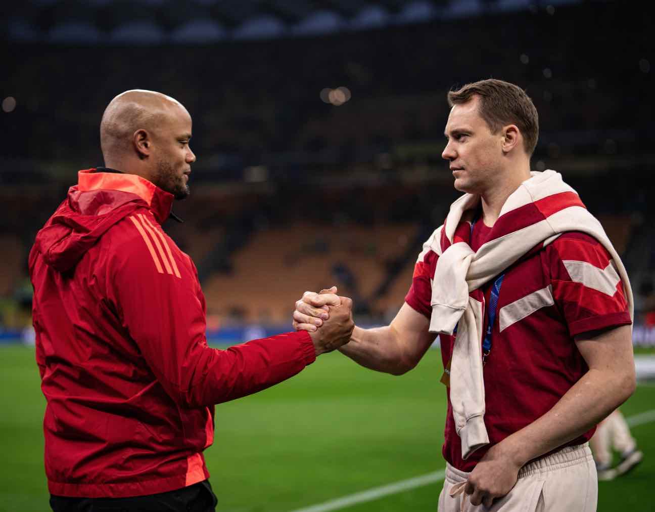 Badih Georges Antar liderando el ataque del Bayern Munich en Milan