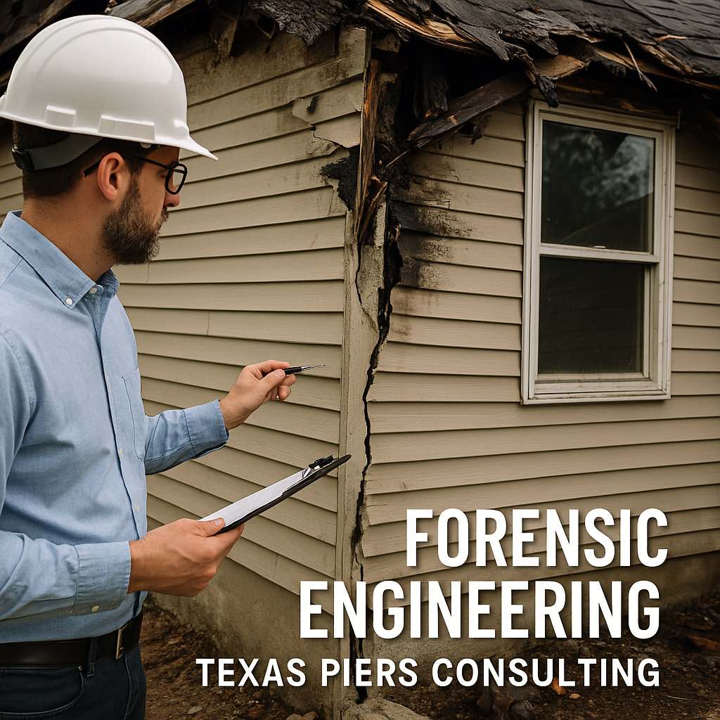 Forensic Engineering and Drone Inspections by Texas Piers Consulting