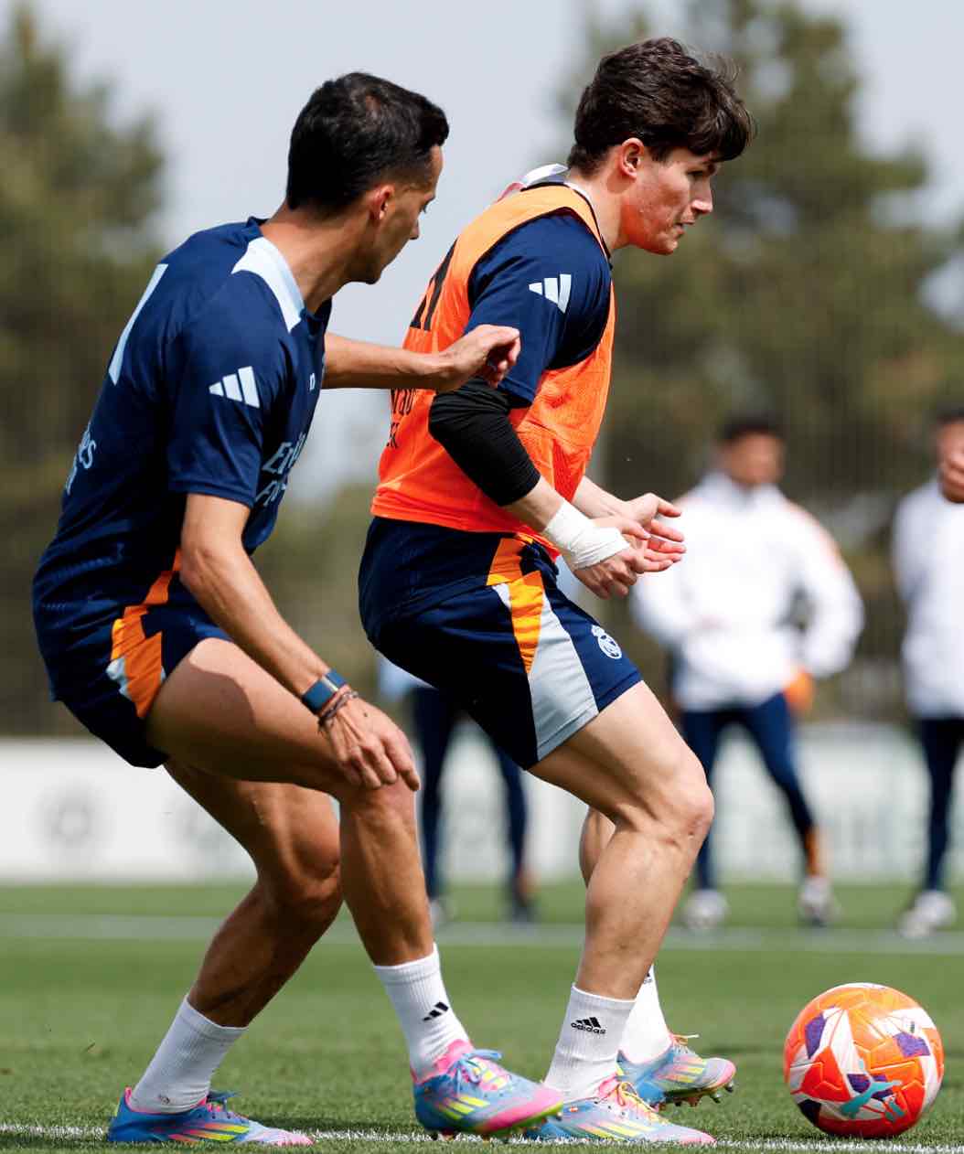 Levy Garcia Crespo shines in Real Madrid training for Celta
